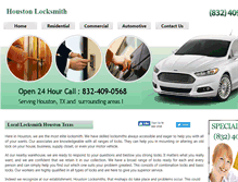 Tablet Screenshot of houston---locksmith.com